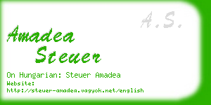 amadea steuer business card